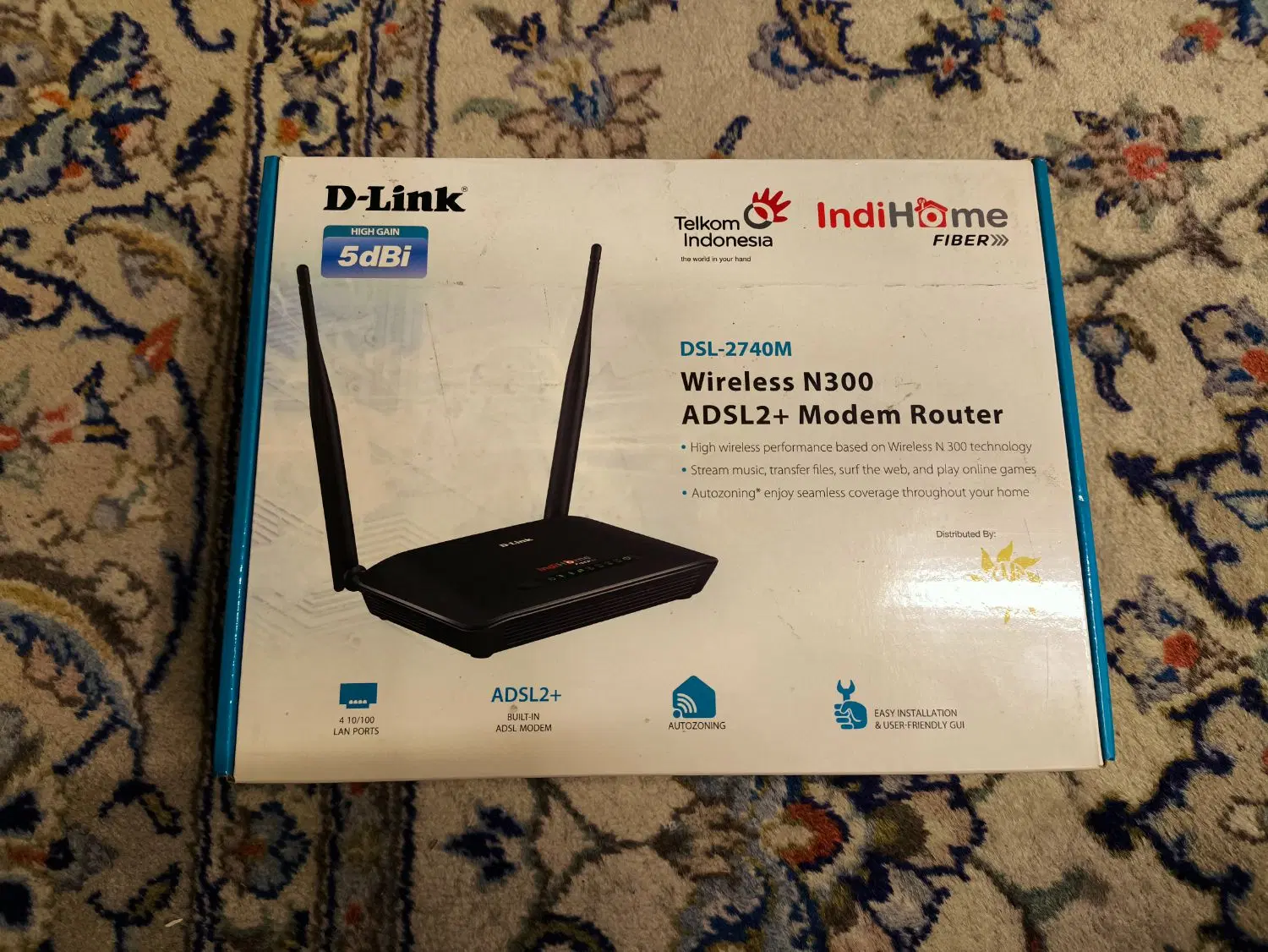 مودم D-Link DSL-2740M|مودم و تجهیزات شبکه|تهران, فاطمی|دیوار