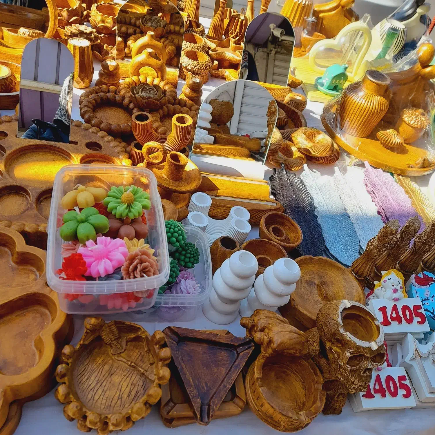 شمع|صنایع دستی و سایر لوازم تزئینی|اسلام‌شهر, باغ فیض|دیوار