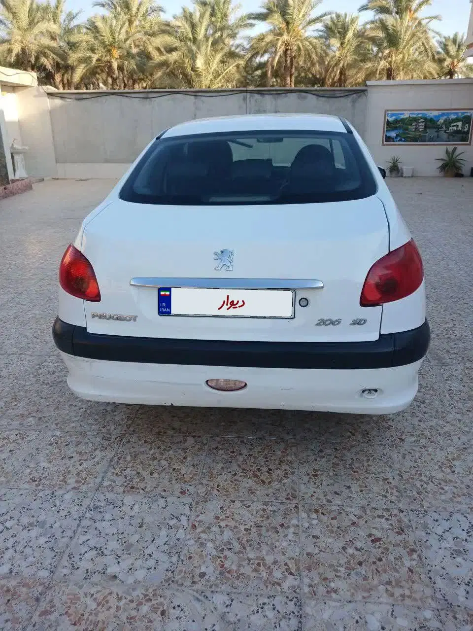 ۲۰۶ SD v8|خودرو سواری و وانت|کازرون, |دیوار
