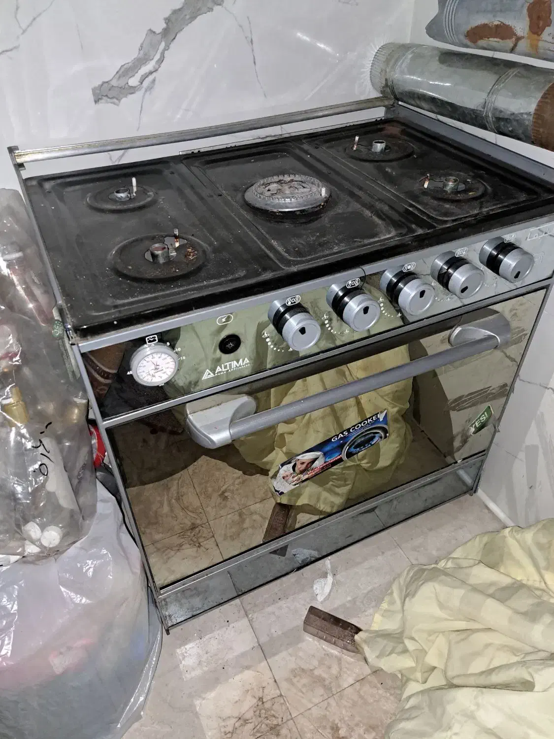 گاز ۵ شعله|اجاق گاز و لوازم برقی پخت‌وپز|کرج, مهرویلا شمالی|دیوار