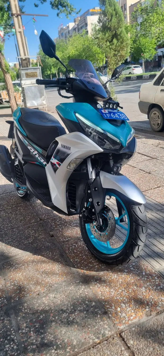 ایروکس 155cc|موتورسیکلت|صدرا-فارس, فاز ۲|دیوار