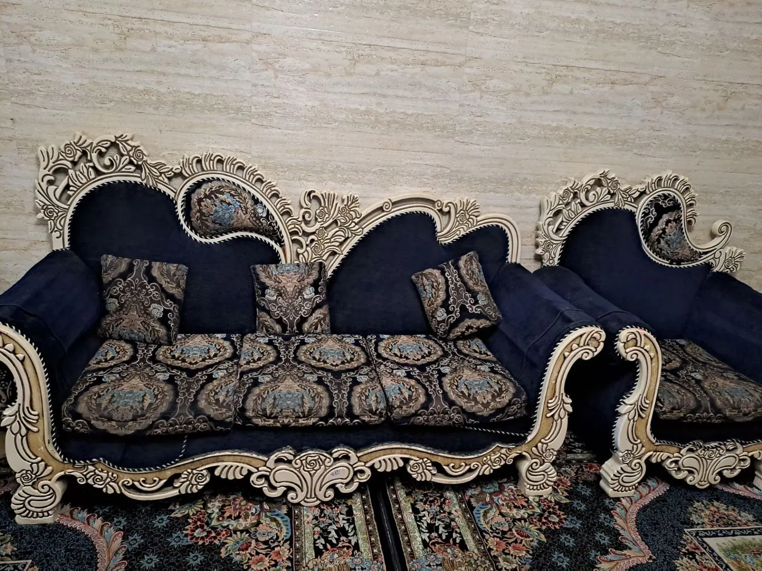 مبل|مبلمان خانگی و میز عسلی|جاجرود, |دیوار