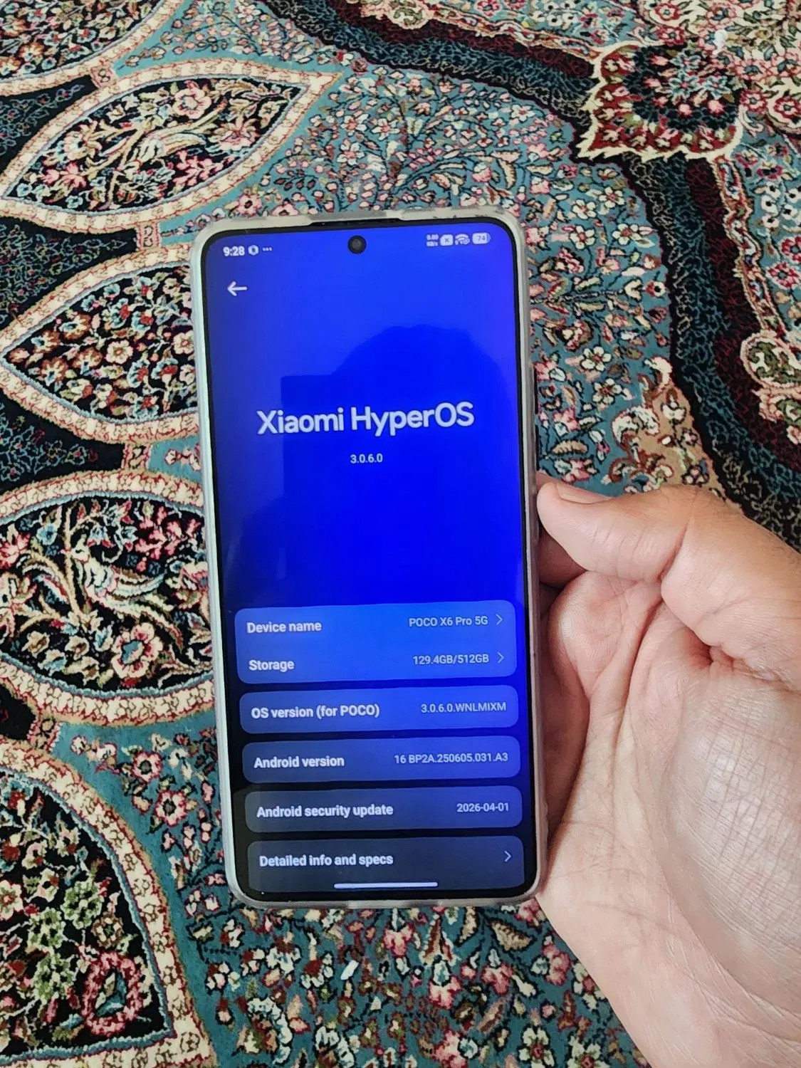 poco X6 pro 512/12|موبایل|کرمان, |دیوار