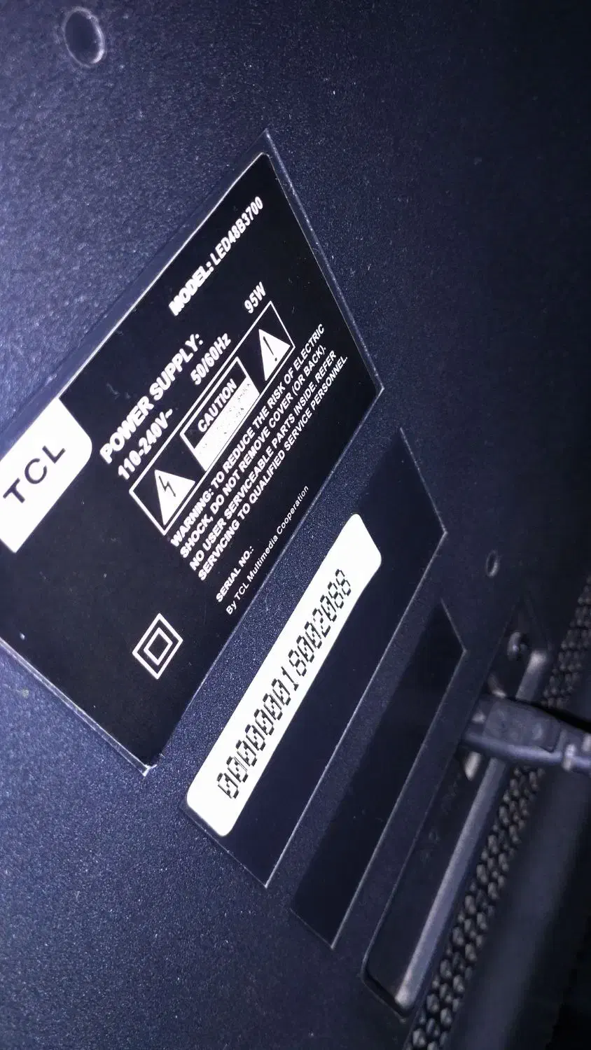 ۵۵ اینچ TCL|تلویزیون و پروژکتور|کرج, باغستان|دیوار