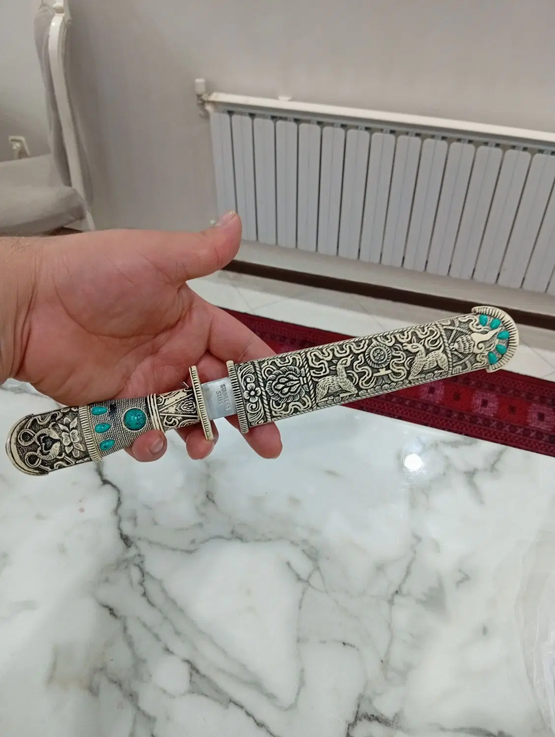 چاقو|کلکسیون اشیاء عتیقه|رودهن, |دیوار