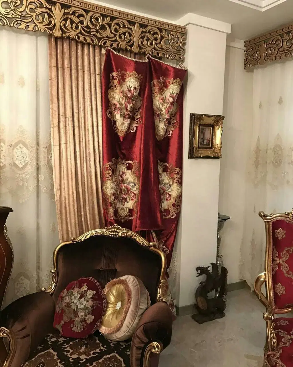 پرده|خدمات پیشه و مهارت|کیش, |دیوار