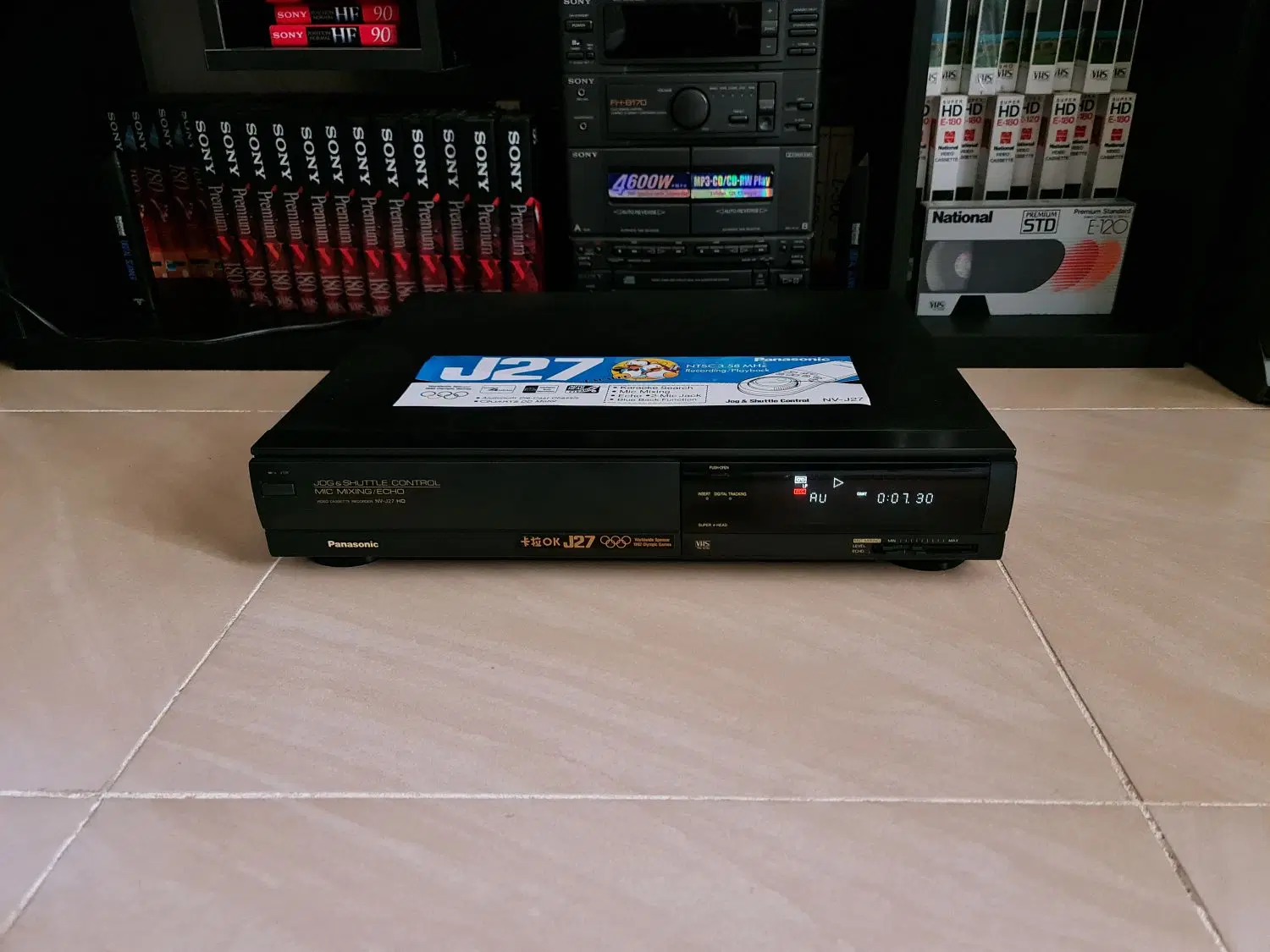 Panasonic  j27  &  National L250|پخش‌کننده DVD و ویدیو|تهران, لویزان|دیوار