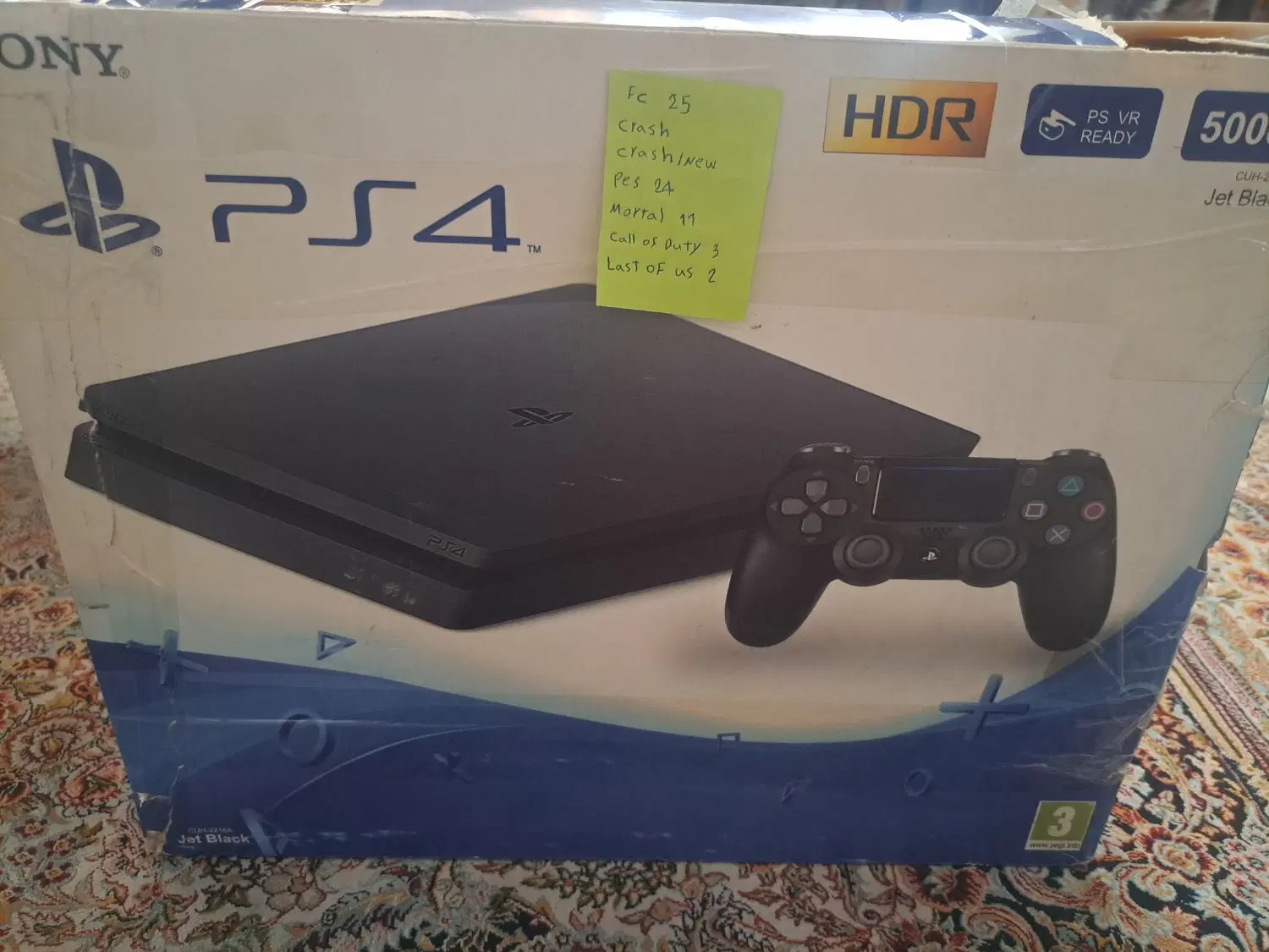ps4 slim 500 GB|کنسول، بازی ویدئویی و آنلاین|محمدیه-قزوین, |دیوار