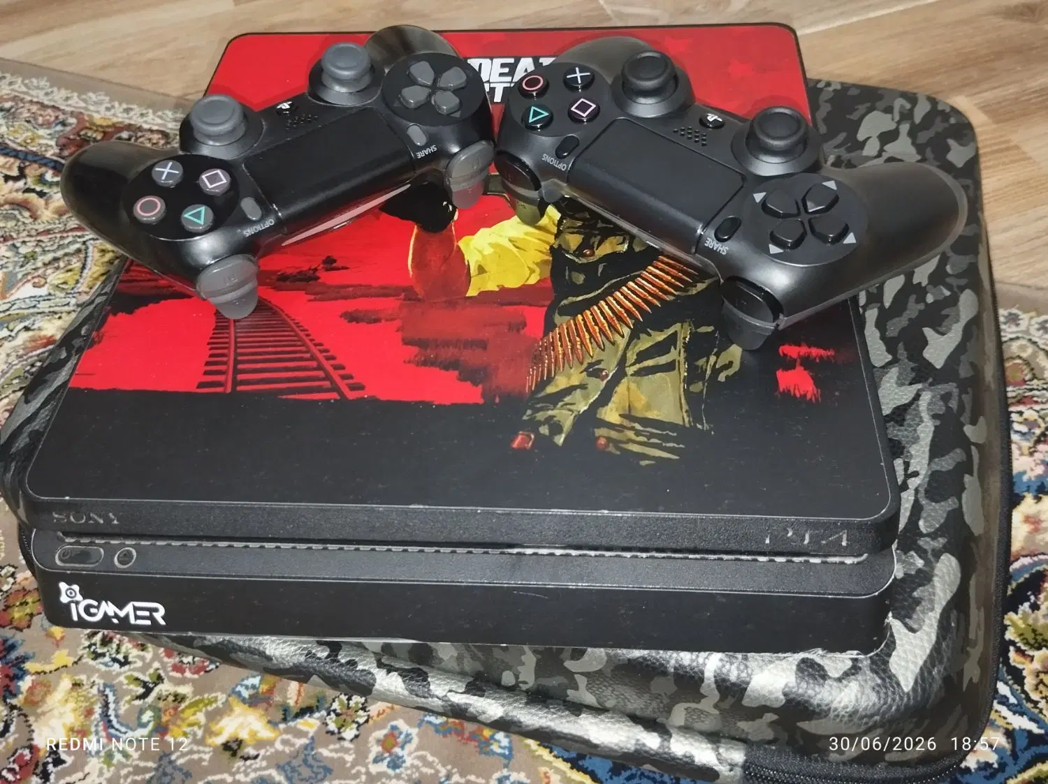 PS4 slim|کنسول، بازی ویدئویی و آنلاین|خرمآباد, |دیوار