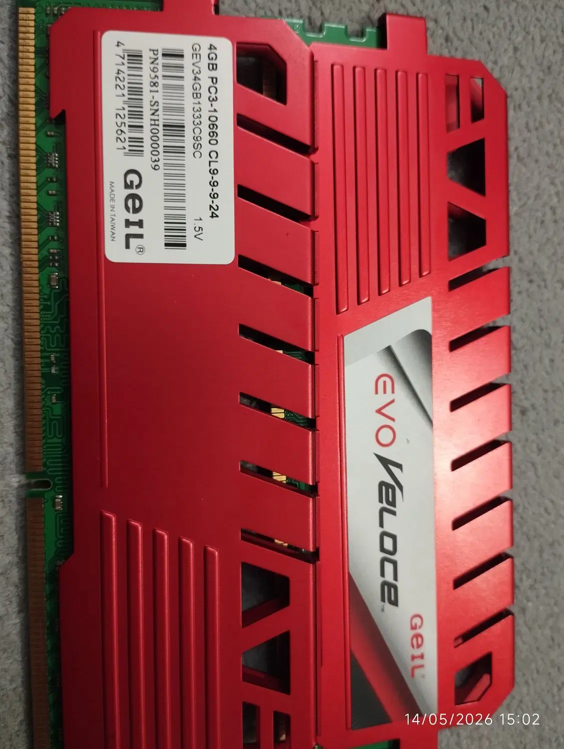 رم ۴ گیگ ddr3|قطعات و لوازم جانبی رایانه|قیامدشت - خاورشهر, |دیوار