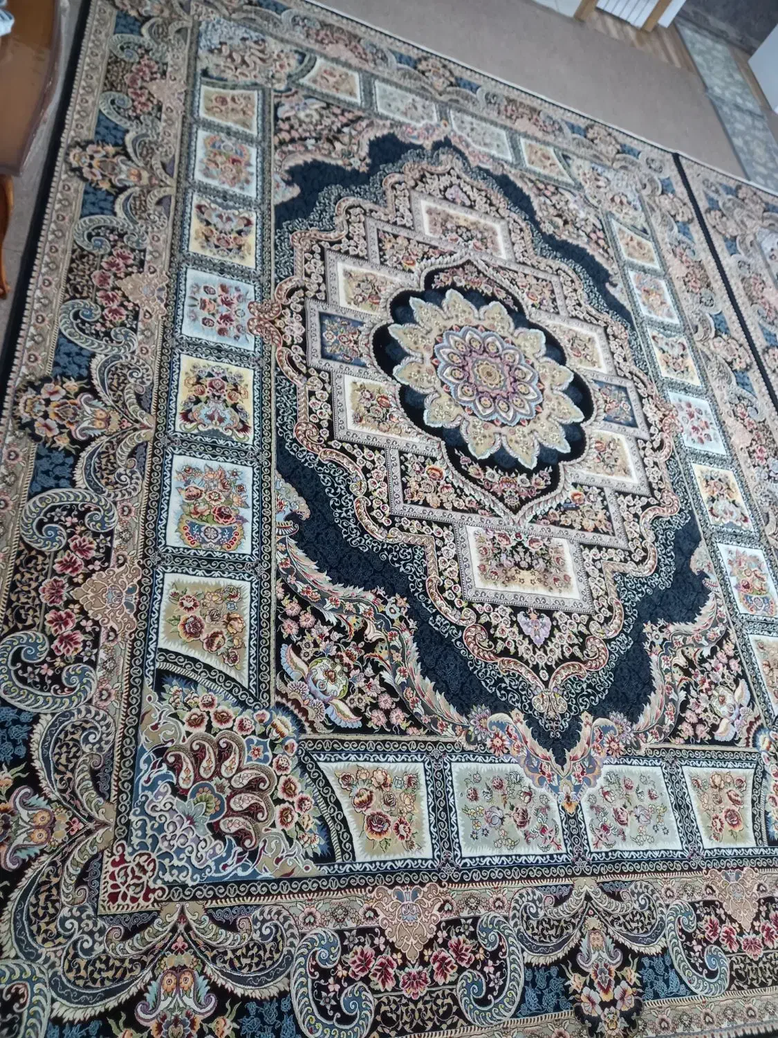 فرش|فرش|زنجان, |دیوار