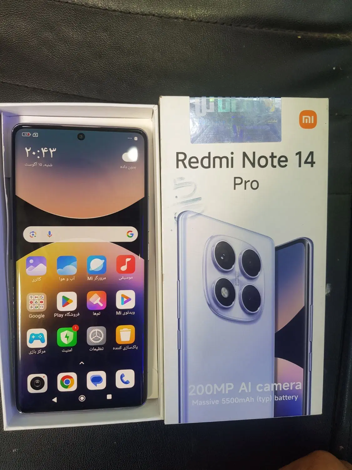 note 14pro 512|موبایل|تهران, شکوفه (عبدل آباد)|دیوار