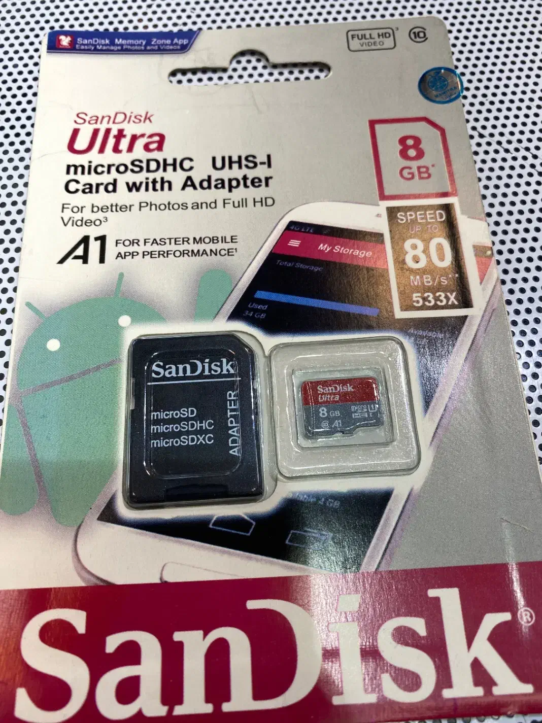 رم میکرو ۸ گیگ|لوازم جانبی موبایل و تبلت|کرج, گوهردشت|دیوار