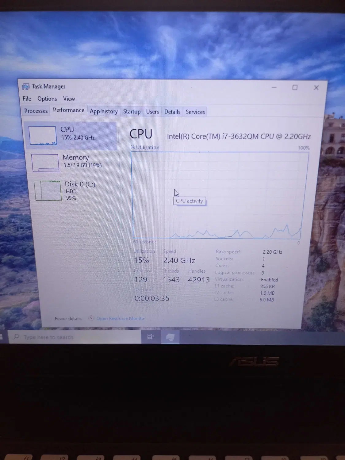 لپ تاب asus QM|رایانه همراه|کرج, گوهردشت|دیوار