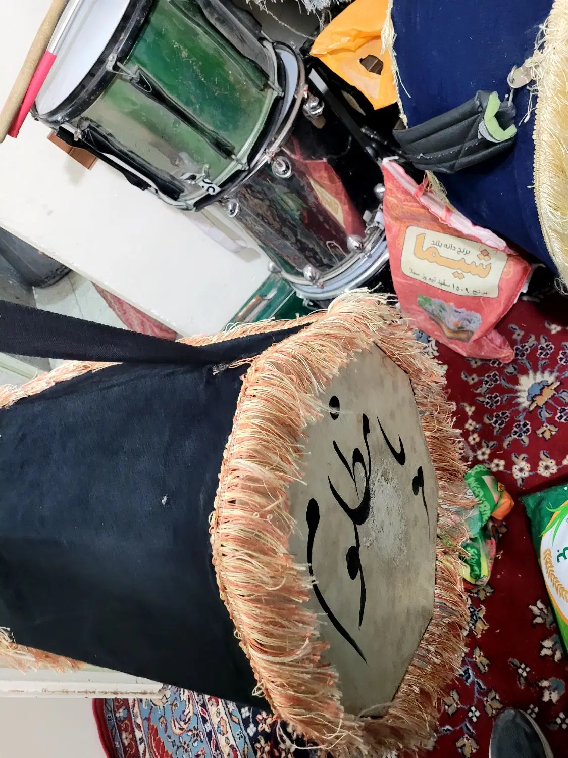 دمام ۸ضلعی|درام و پرکاشن|ابهر, |دیوار