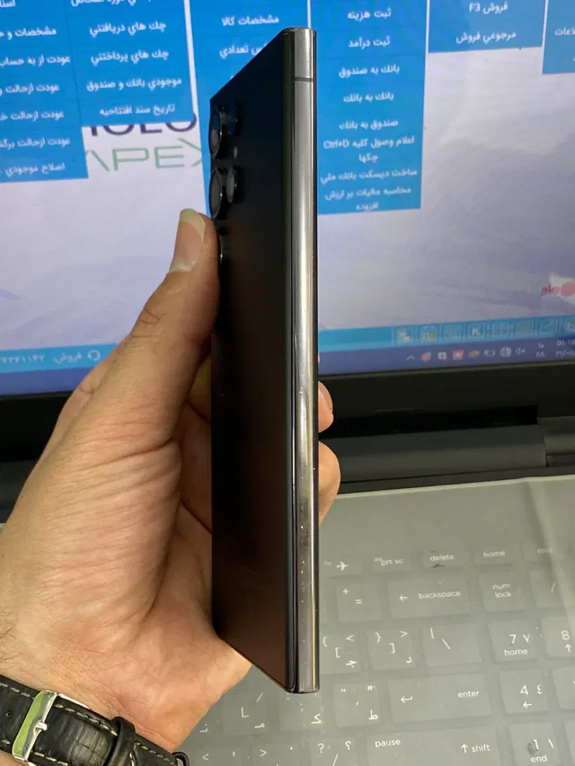 s23 ultra 256gb ram12|موبایل|کاشان, پا نخل|دیوار