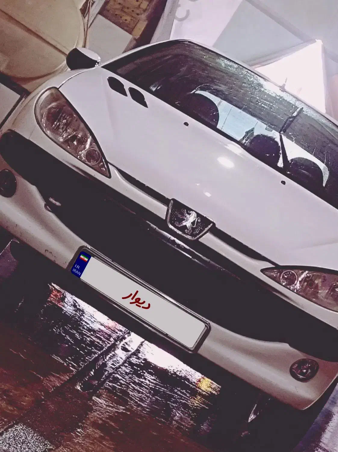 206v8|خودرو سواری و وانت|نیشابور, سرآب کوشک|دیوار