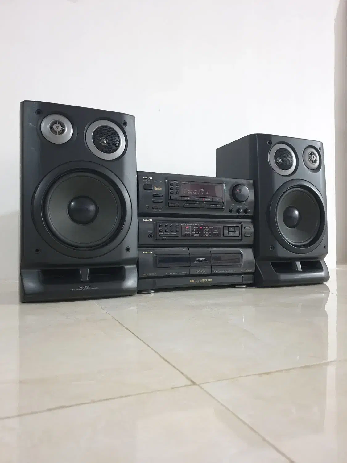 AIWA مدل CX-Z750MHE|سیستم صوتی خانگی|تبریز, |دیوار