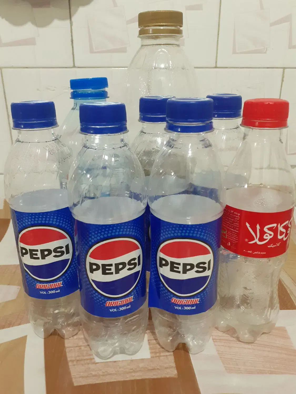 بطری تمیز|ظروف نگهدارنده، پلاستیکی، یک‌بارمصرف|محمدیه-قزوین, |دیوار