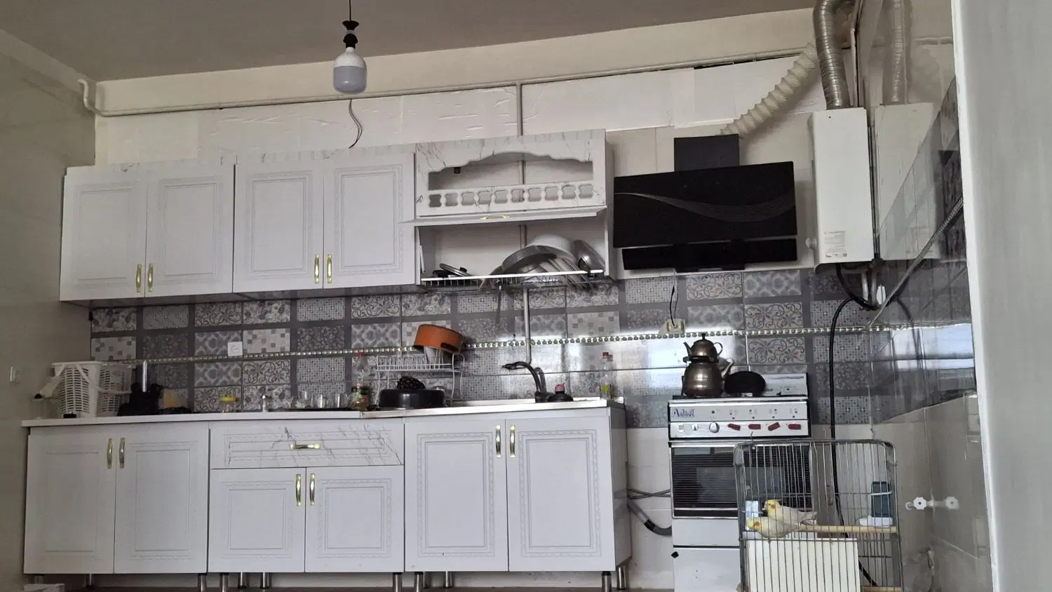 کابینت|آب‌چکان و نظم‌دهنده ظروف|نیشابور, ده حلاج|دیوار