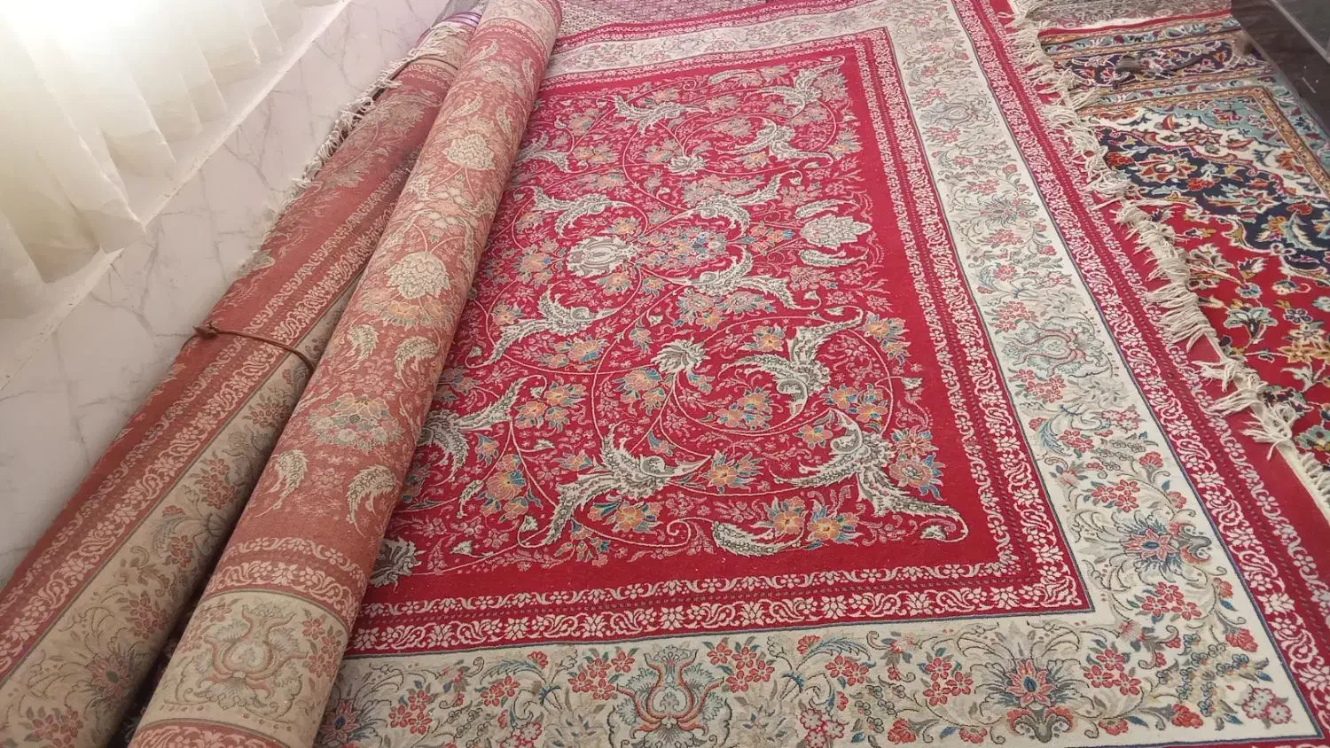 قالی|فرش|تربت جام, کاریز نو سفلی|دیوار