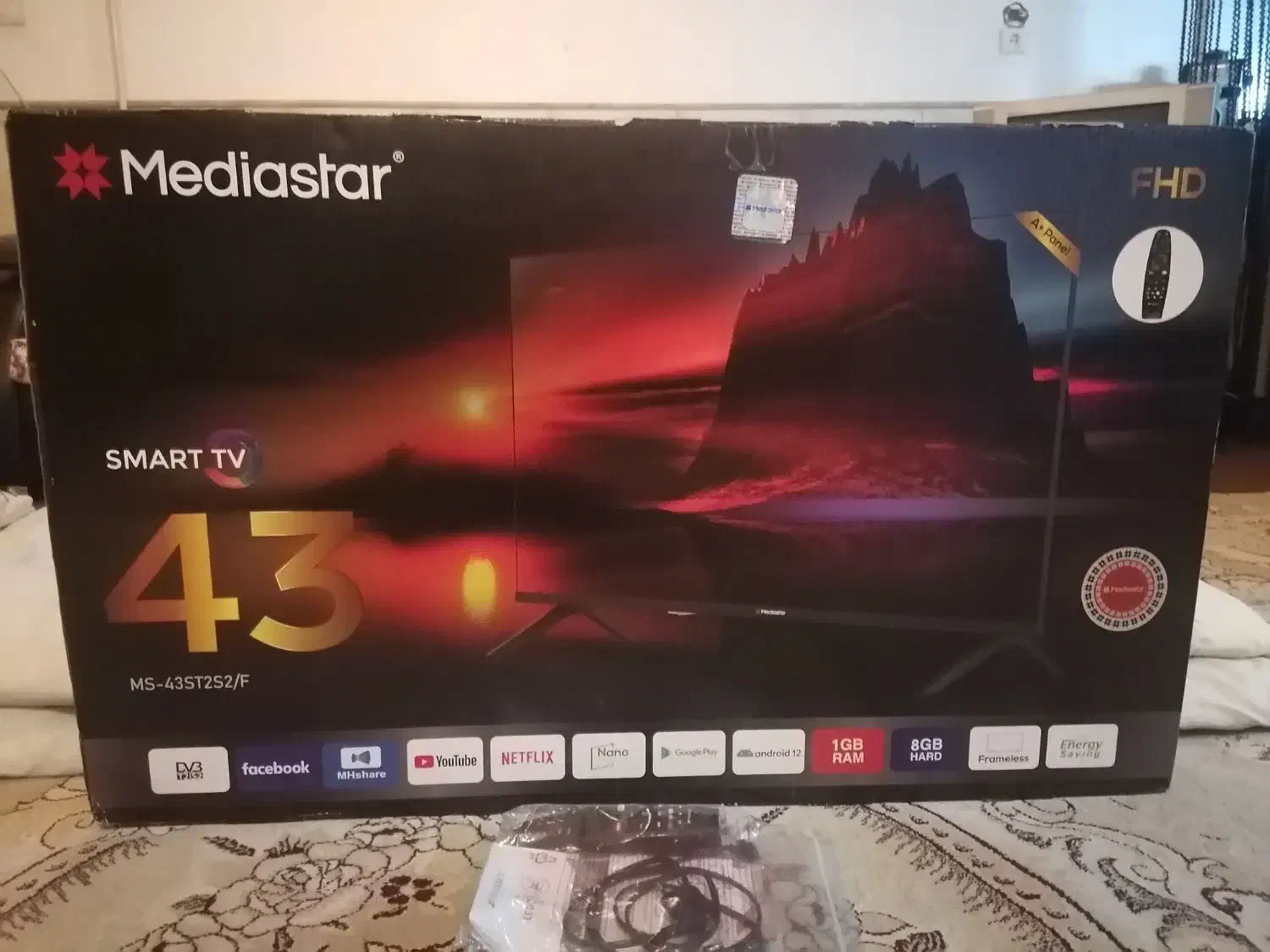 LED اسمارت|تلویزیون و پروژکتور|قم, نیروگاه|دیوار