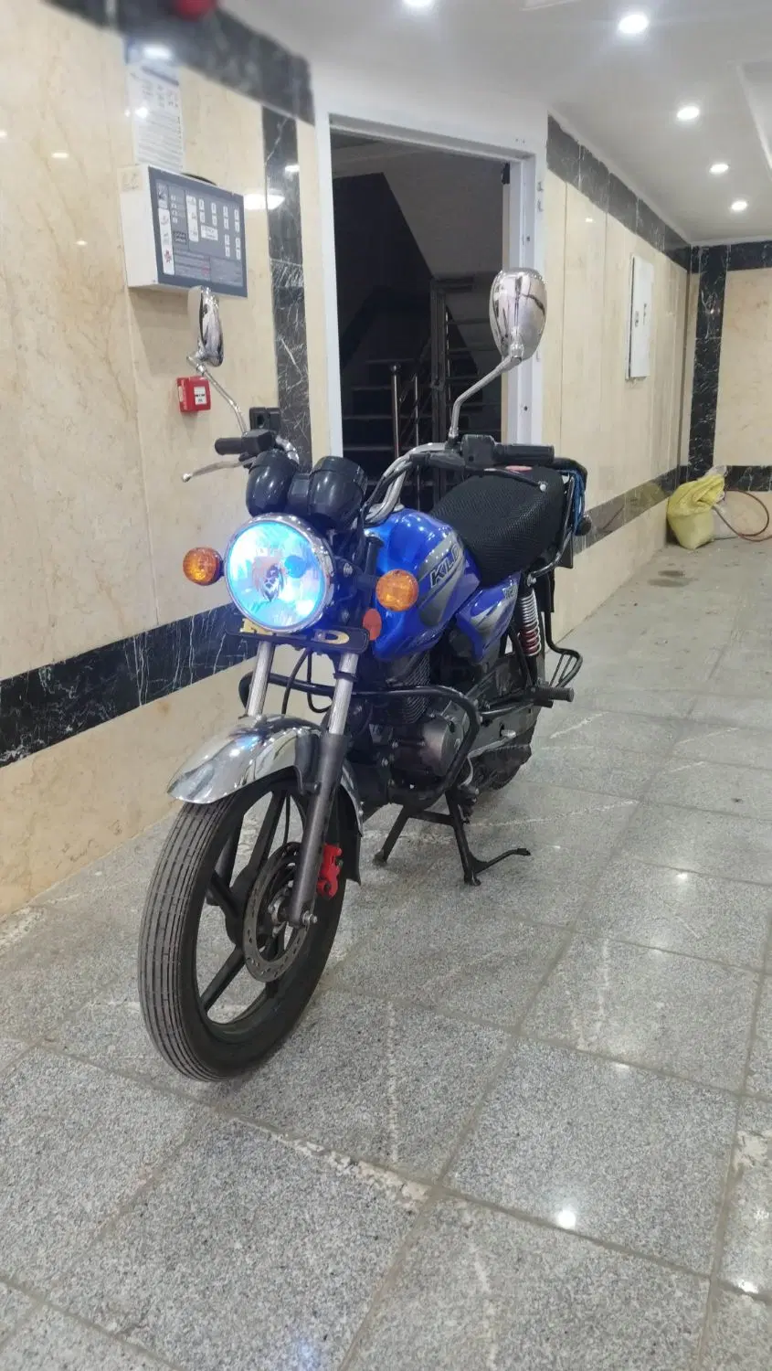 KLD 200CC آبی|موتورسیکلت|تهران, مطهری|دیوار