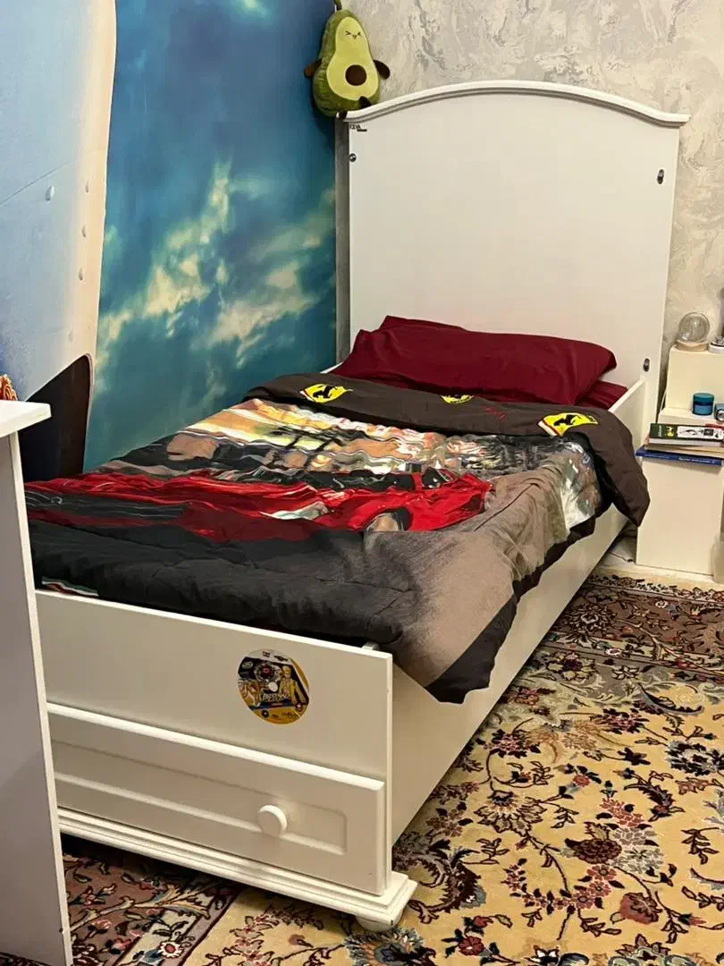 سرویس ۴ تیکه کودک و نوجوان در حد نو|تخت و سرویس خواب|مشهد, رضاشهر|دیوار