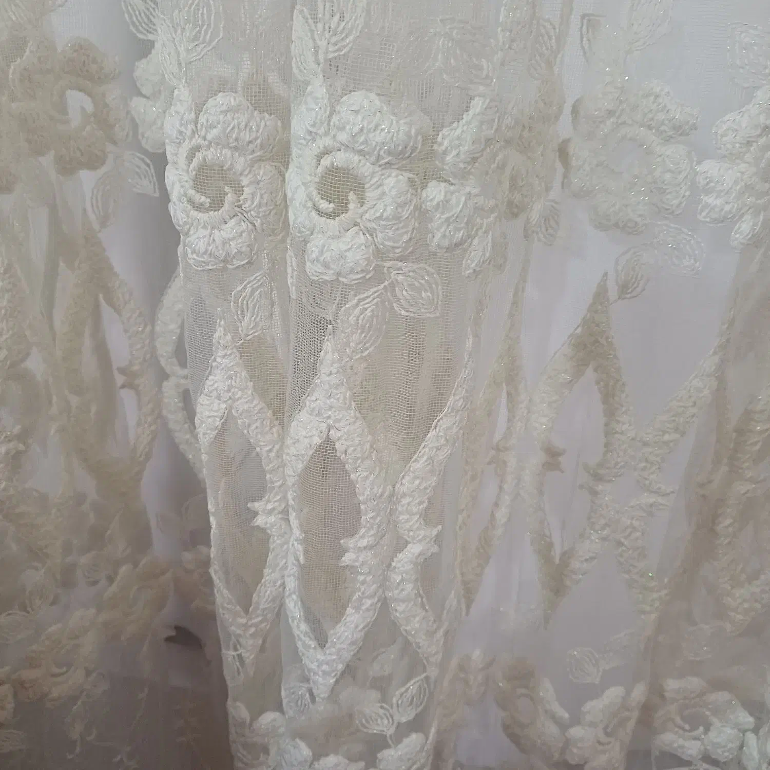 فروش پرده پذیرایی بزرگ علت جابجایی|پرده، رانر، رومیزی|تهران, خلیج فارس|دیوار