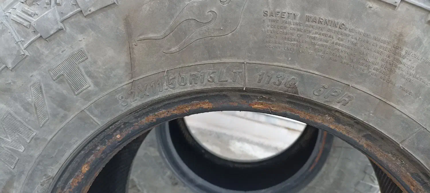 لاستیک ۳۲/۱۱.۵/۱۵|قطعات یدکی و لوازم جانبی|رشت, دیلمان|دیوار