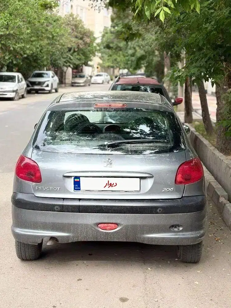 ۲۰۶ مدل ۹۷|خودرو سواری و وانت|بجنورد, |دیوار