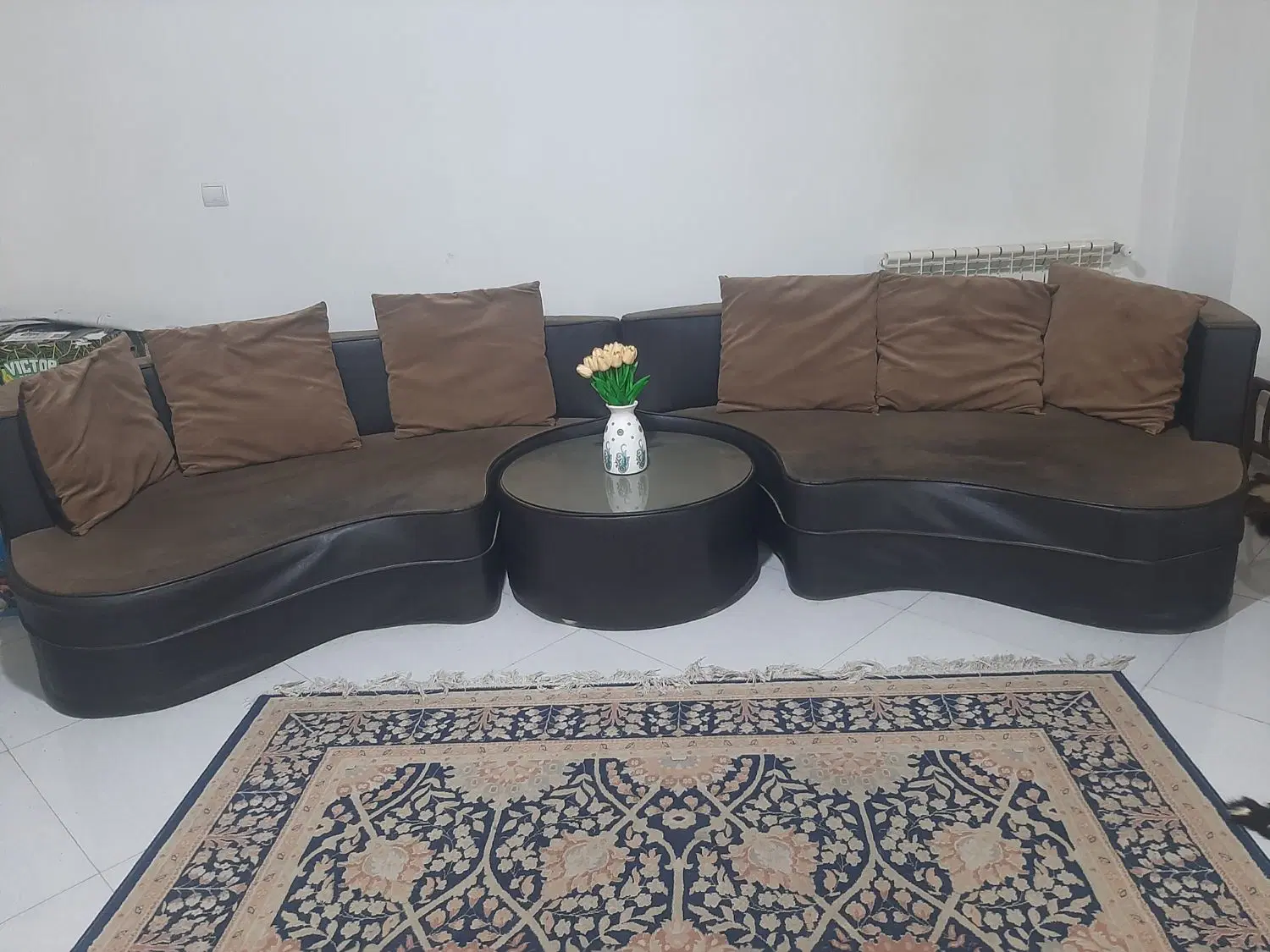 مبل L|مبلمان خانگی و میز عسلی|رشت, سعدی (تختی)|دیوار