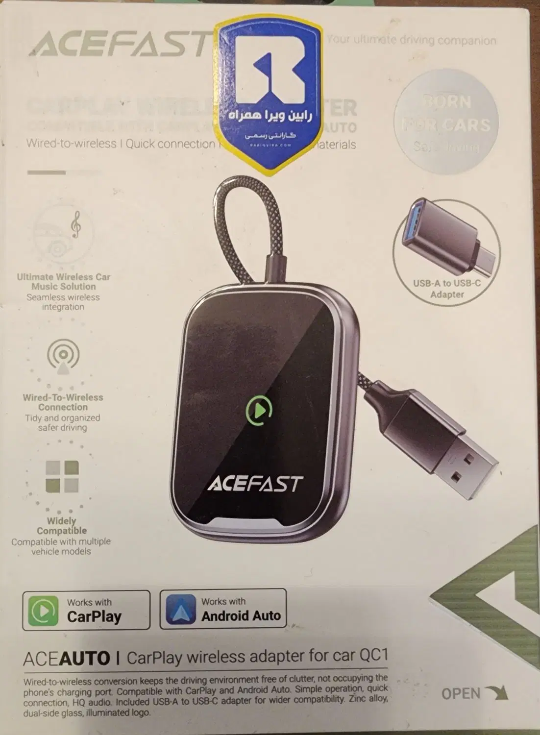 ACEFAST carplayer|لوازم جانبی موبایل و تبلت|تهران, مهران (سیدخندان)|دیوار