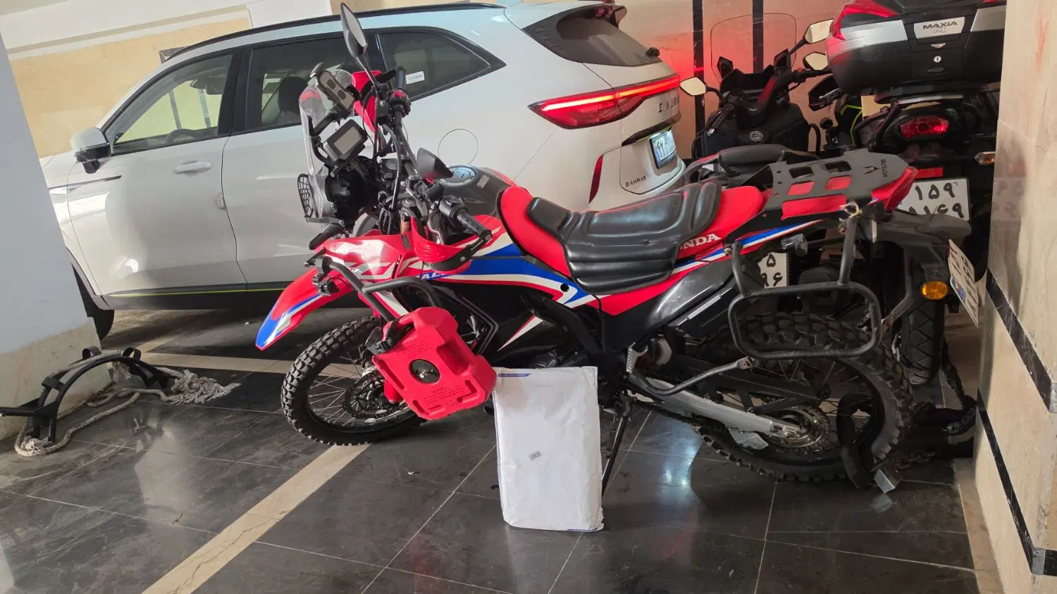 crf rally 300|موتورسیکلت|تهران, سردارجنگل|دیوار