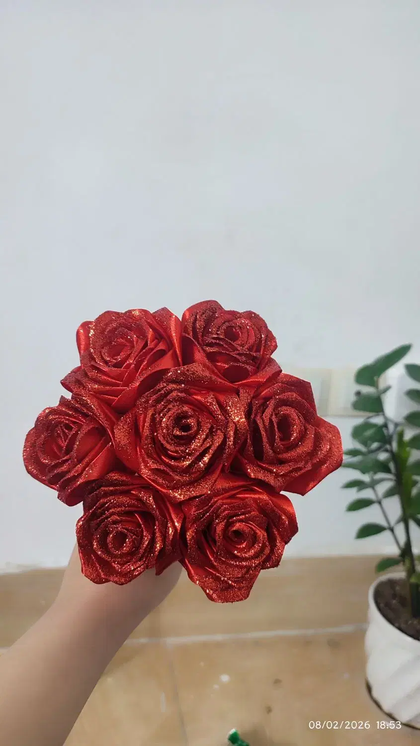 گل رز|گل مصنوعی|جهرم, |دیوار
