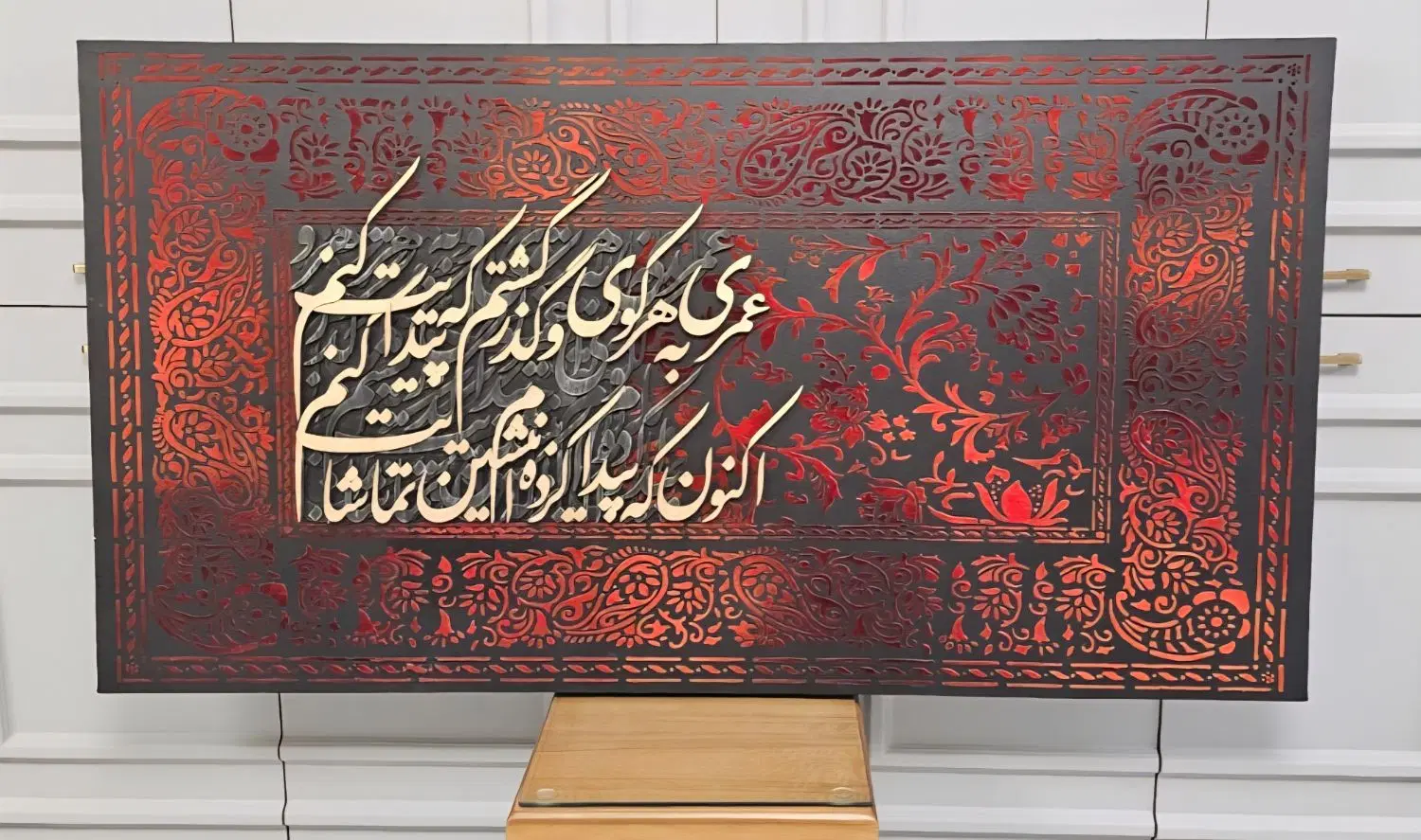 تابلو طرح فرش مخملی|تابلو، نقاشی، عکس|بندرعباس, |دیوار