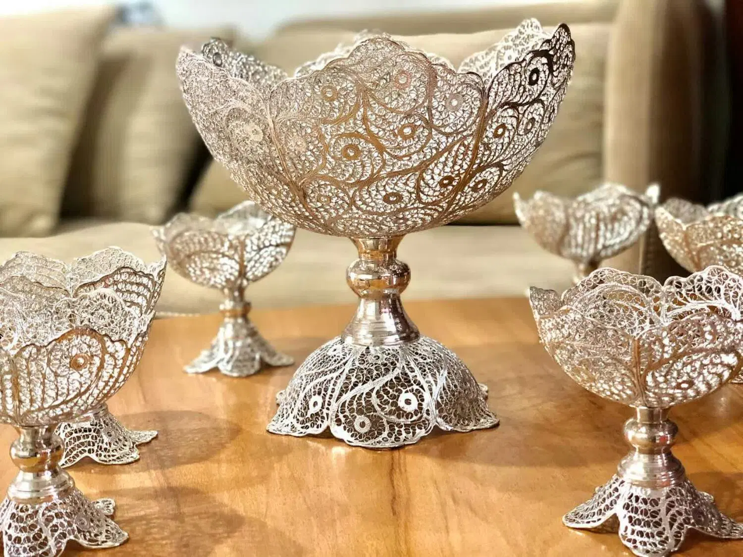 آجیل خوری آب نقره نو 24 تومن صنایع دستی اصفهان|صنایع دستی و سایر لوازم تزئینی|تهران, آهنگ|دیوار