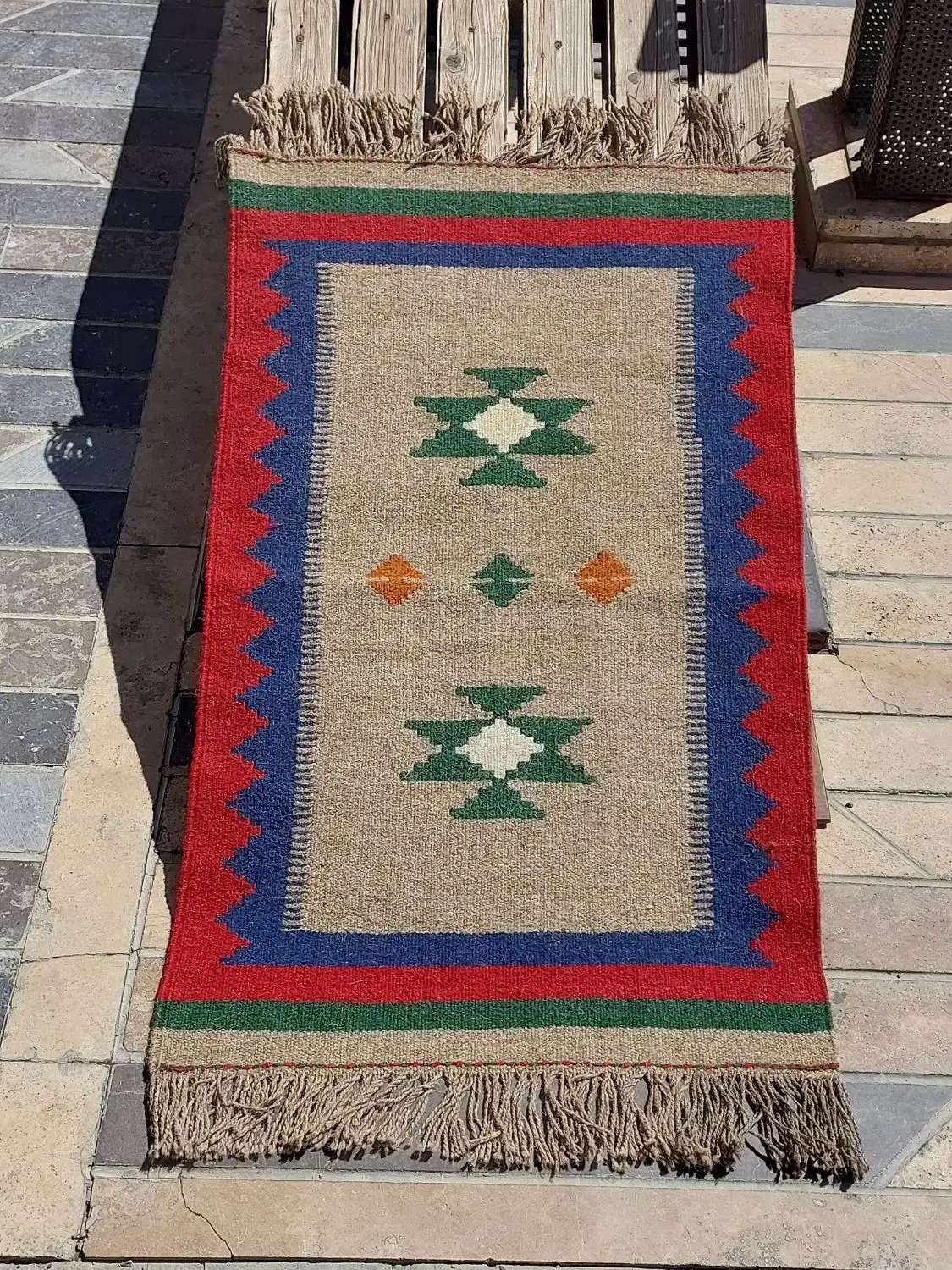 گلیم ۶۰ × ۱۰۰|گلیم، جاجیم، گبه|تهران, ونک|دیوار