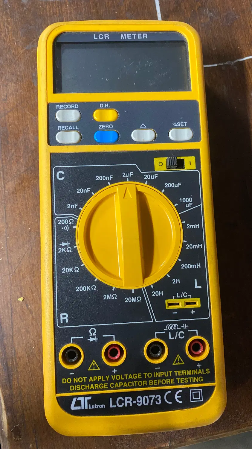 LCR METER|ابزارآلات|مشهد, عامل|دیوار
