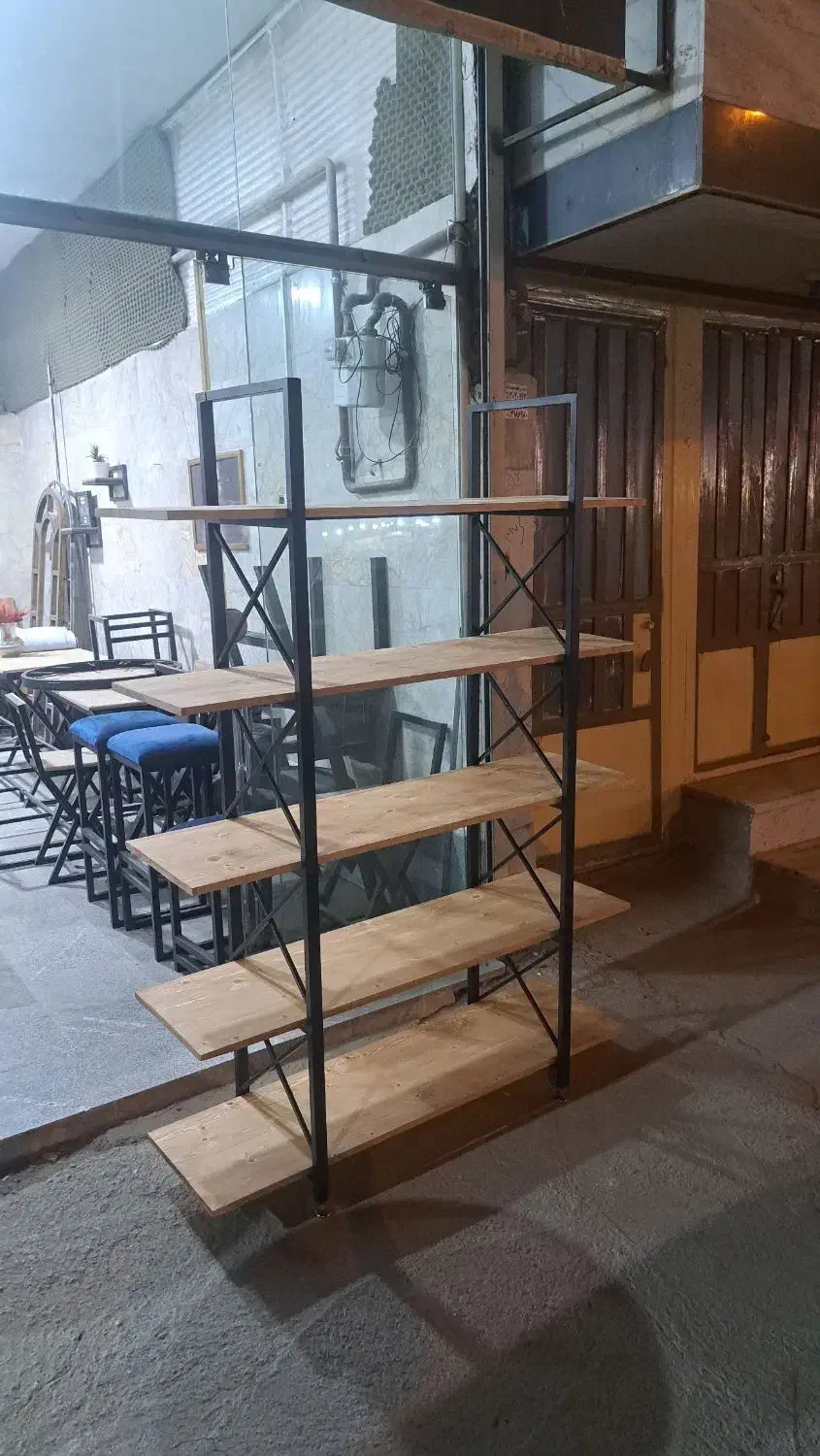 کتابخانه /ویترین/قفسه|کتابخانه، شلف، قفسه‌های دیواری|مشهد, خلق آباد سفلی|دیوار