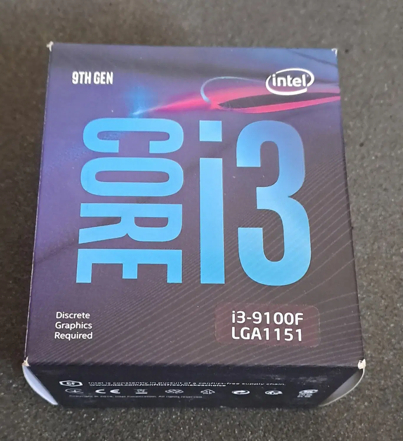 CPU Core i3 - 9100f|قطعات و لوازم جانبی رایانه|فردیس, شهرک راه آهن|دیوار