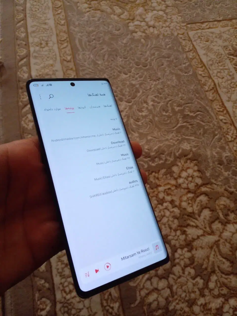 Honor magic 5 lite|موبایل|قم, چهل درخت|دیوار