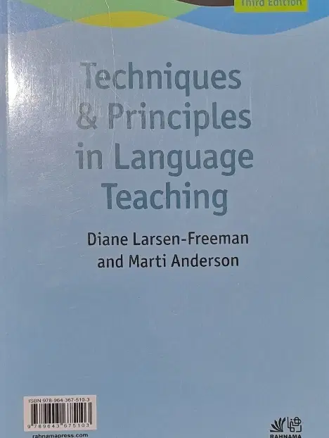 کتاب techniqes and principles in language teaching|کتاب و مجله آموزشی|کرج, فاز ۱ مهرشهر|دیوار
