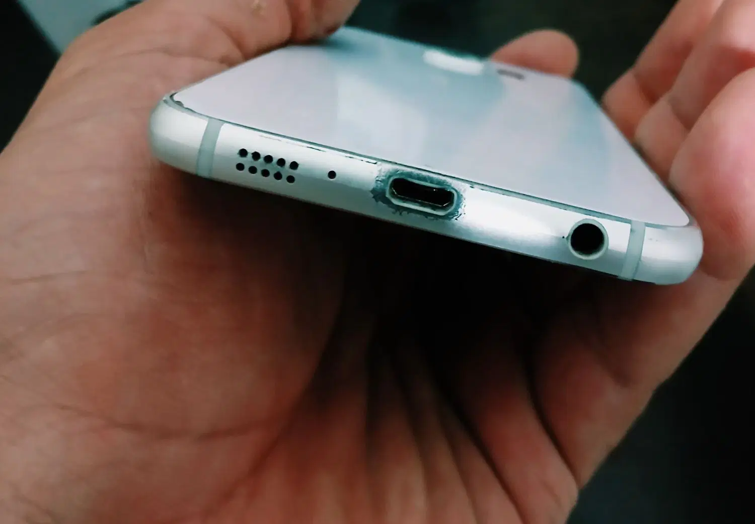 Samsung S6 Edge|موبایل|خوی, |دیوار