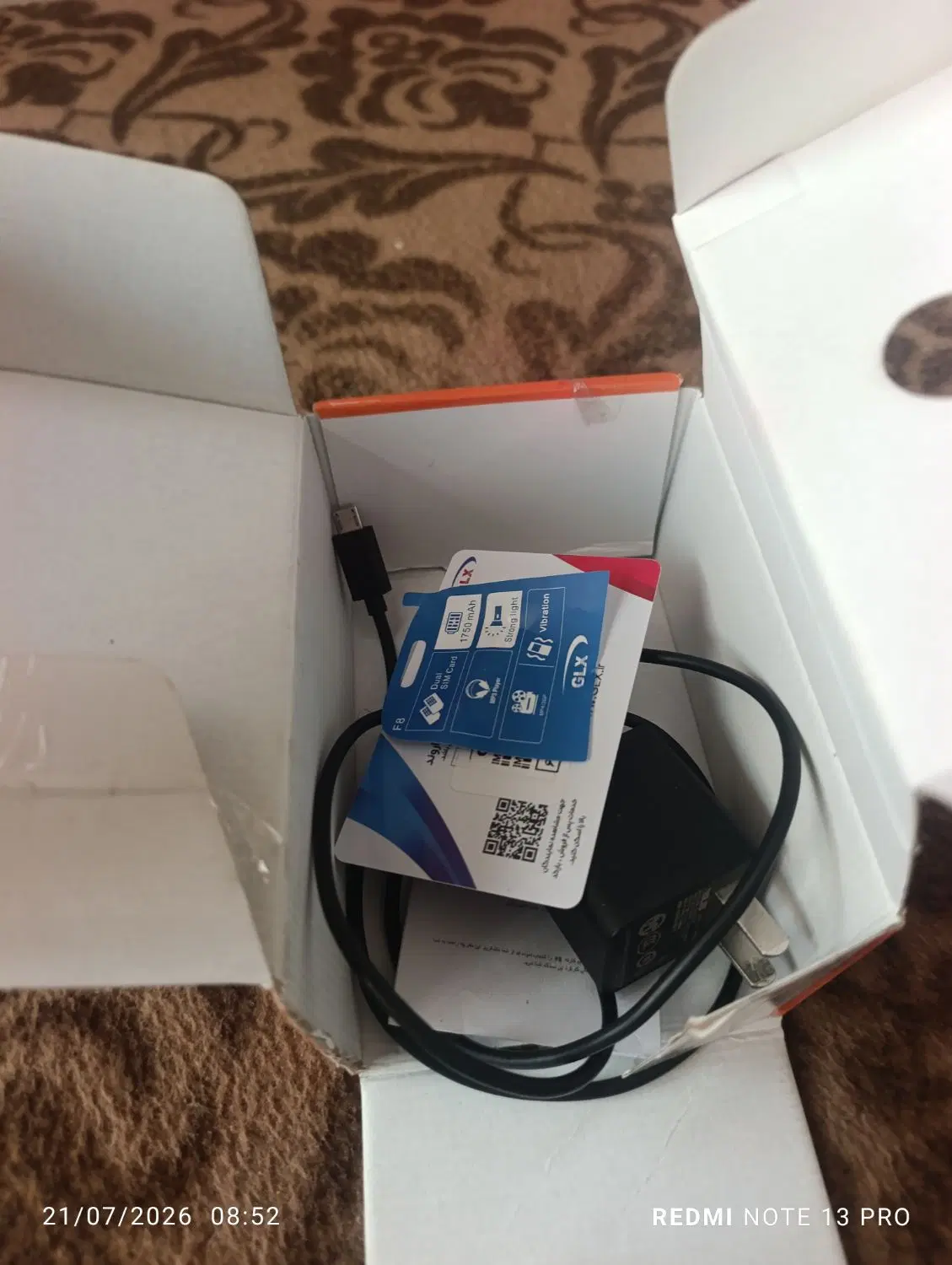 گوشیGLX F8|موبایل|کهنوج, |دیوار