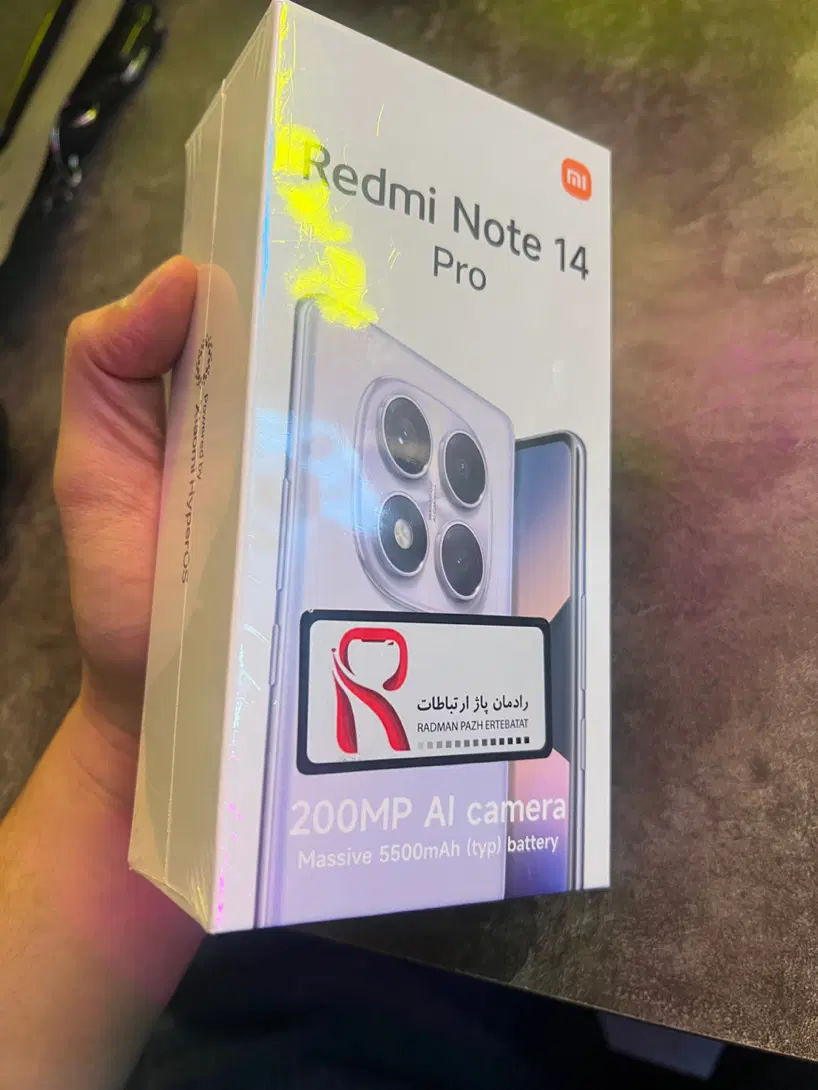 Note 14 pro 256g Ram8|موبایل|مشهد, عنصری|دیوار
