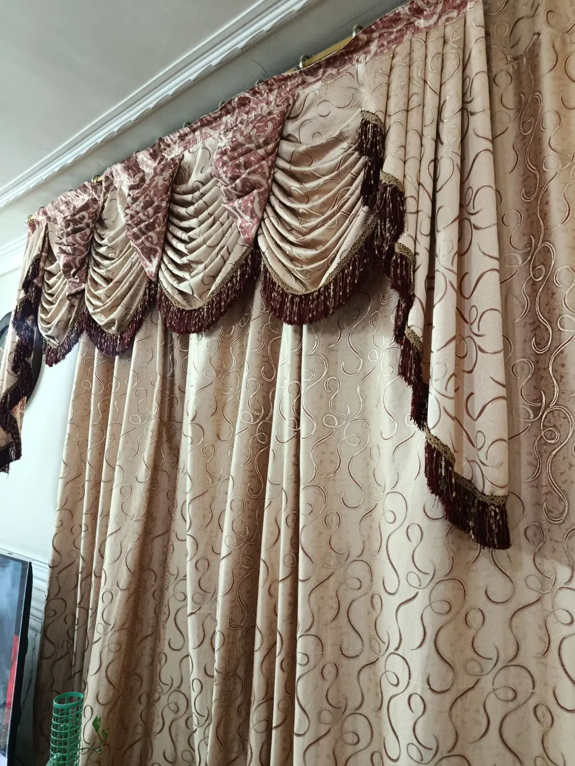 پرده|پرده، رانر، رومیزی|اهواز, فتح|دیوار