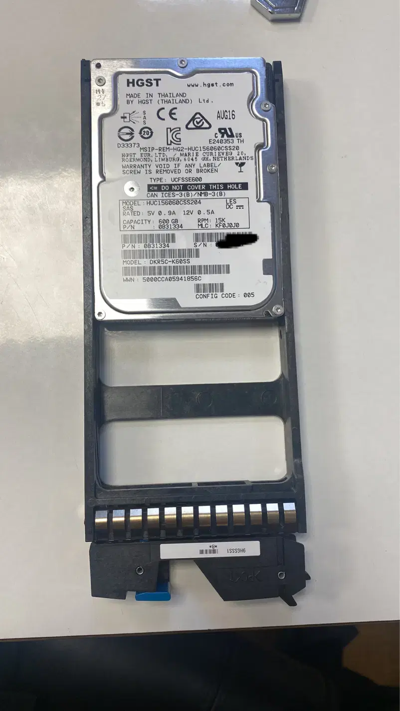 HGST 600GB 15K 0B31334|قطعات و لوازم جانبی رایانه|تهران, مطهری|دیوار