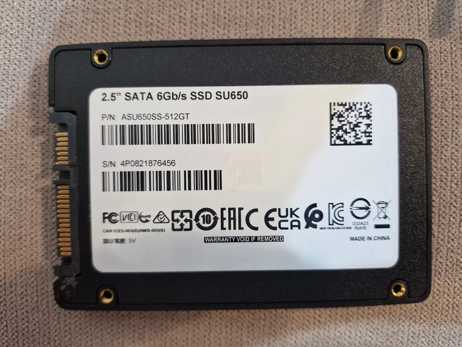 هارد SSD ADATA SU650|قطعات و لوازم جانبی رایانه|کرج, برغان|دیوار