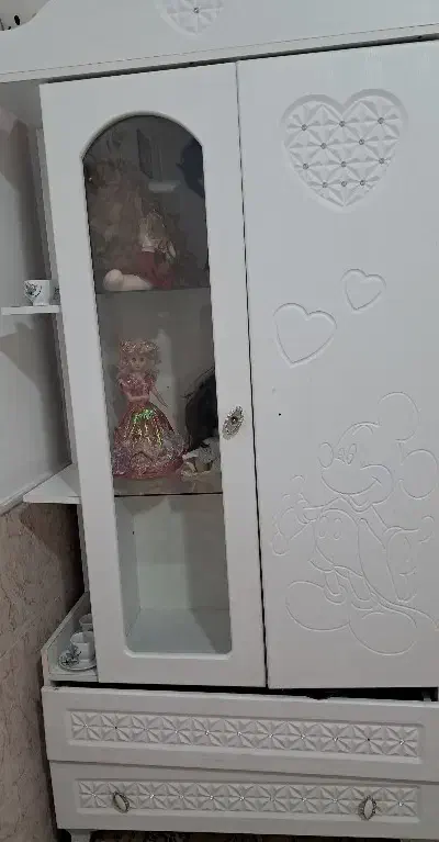 کمدکودک|جاکفشی، کمد، دراور|فیروزه, |دیوار